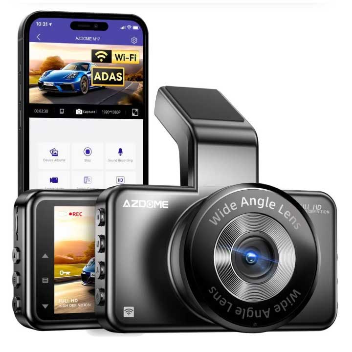 <tc>AZDome M17 Pro Wifi 1CH FullHD Dashcam</tc>