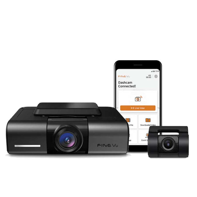 FineVu GX400 2CH 2K Wifi GPS 32gb Dashcam