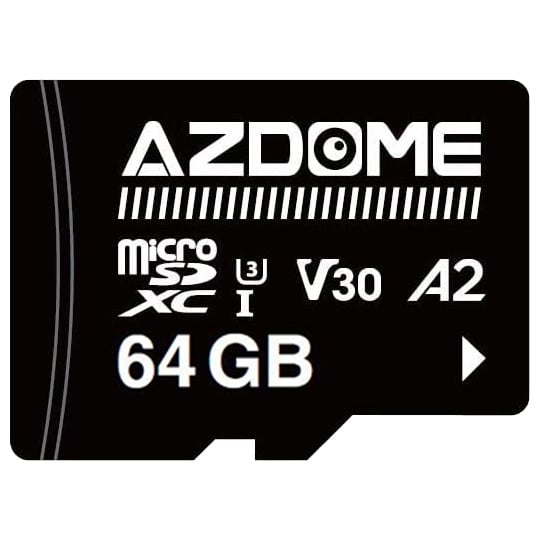 <tc>AZDome 64gb U3 V30 A2 Micro SDXC Karte</tc>