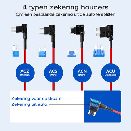 <tc>AZDome JYX05 Hardwire Kit USB-C 3-Draht</tc>