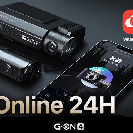 <tc>Gnet G-ON4 2CH 4K Cloud Wifi GPS 64gb Dashcam</tc>