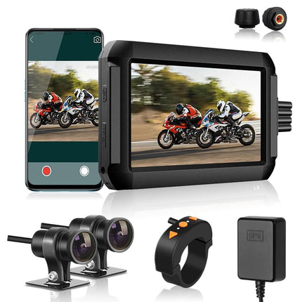 <tc>Motocam F9 WiFi GPS 2CH Motorrad Dashcam</tc>