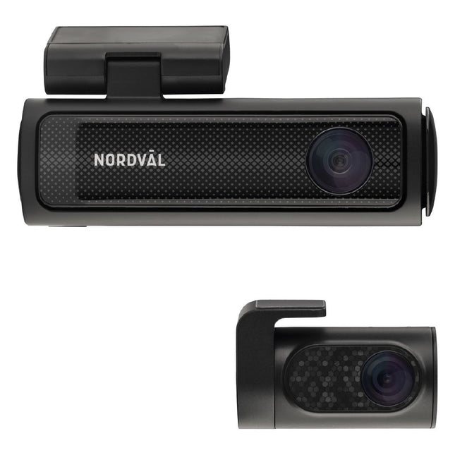 Nordväl DC202 2CH 4K Wifi GPS Dashcam