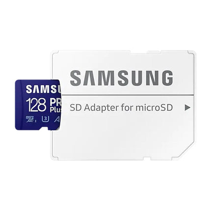 <tc>Samsung Pro Plus 128gb U3 V30 A2 Micro SDXC Karte</tc>