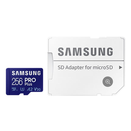 <tc>Samsung Pro Plus 256gb U3 V30 A2 Micro SDXC Karte</tc>