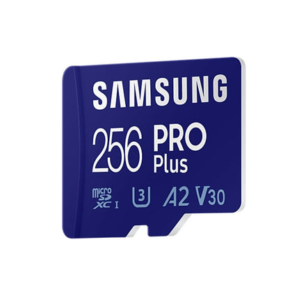 <tc>Samsung Pro Plus 256gb U3 V30 A2 Micro SDXC Karte</tc>