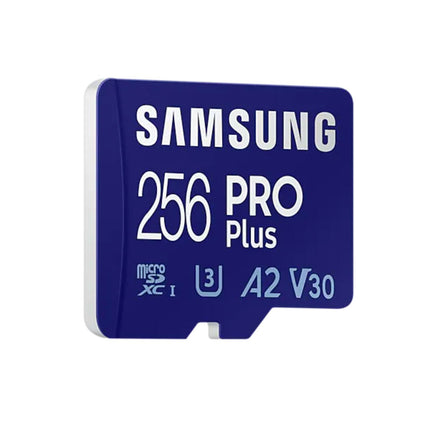 <tc>Samsung Pro Plus 256gb U3 V30 A2 Micro SDXC Karte</tc>