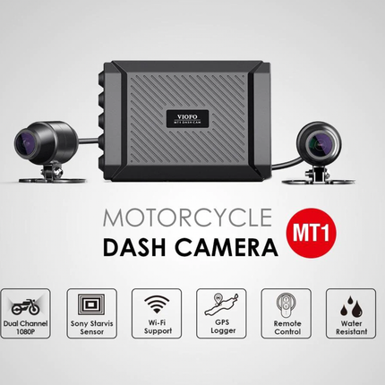 <tc>Viofo MT1 2CH Dual WiFi GPS 32gb Motorrad Dashcam</tc>